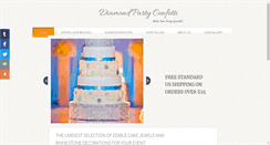 Desktop Screenshot of diamondpartyconfetti.com